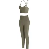 Yeaz Femmes, Leggings, Charm (L), Vert