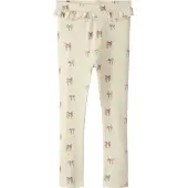 Name it Leggings 'NMFGavo' crème / violet clair / pitaya