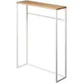 Yamazaki Console d'entrée en bois et métal Tower