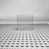 LEGO 1x6x5 Panneaux Élément mural Cadre Transparent - 59349 NOUVEAU ! Quantité 10x