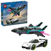 LEGO City 60489 Le jet contre la voiture