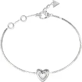 GUESS Beloved Armband, (18.50 cm, Acier, Acier, Acier inoxydable)