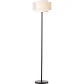 Brilliant Lampadaire Odar E27 40 W noir/beige