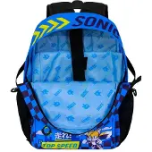 KARACTERMANIA Sac à dos Sonic Fight 3.0, capacité 23 litres, dimensions 41x31x18 cm, couleur bleue, pour enfants, taille unique