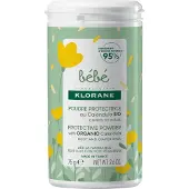 Klorane Poudre protectrice pour bébé, 75 g,
