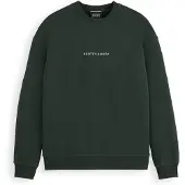 Scotch & Soda Sweat-shirt sapin / blanc