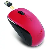 Genius MUS-4B-01-GB (Sans fil), Souris, Noir, Rouge