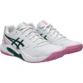 Asics pour femme. 1042A318 Chaussures GEL-Dedicate 9 Padel blanc (38), Plat, Lacets, Casuel, Sport, Tennis/Padel, Mesh