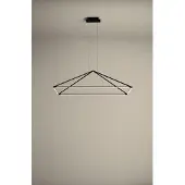 LEDS-C4 Suspension Tubs - 41 W, blanc chaud, 1990 lm, noir