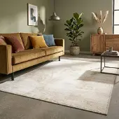 FRAAI Tapis moderne | Strong Champagne | 160x230cm | Crème | Rectangulaire | Tapis