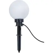 TRIO Lampe de jardin Bolo Spike opale de 20 cm