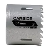 Bahco Carbide Tipped Crown For Fiberglass And Masonry 29 Mm Argenté