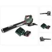 Metabo LB 18 LTX BL Souffleur de feuilles sans fil 18 V brushless + 1x Batterie 4,0 Ah + Chargeur