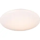 TRIO Reality Luminaires Plafonnier POLLUX DH 37x8,50 cm blanc Plafonnier