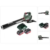 Metabo LB 18 LTX BL Souffleur de feuilles sans fil 18 V brushless + 2x Batteries 5,5 Ah + Chargeur