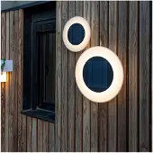 New Garden Applique murale solaire Wally Disk LED