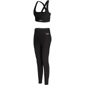 Yeaz Femmes, Leggings, Vibrant (L), Noir