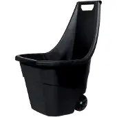 TRIZERATOP Chariot de jardin Load&Go, 55 litres, noir