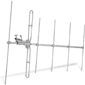 Technisat TECHNIYAGI 6 VHF | Antenne 6 éléments pour la réception du DAB+ | argent