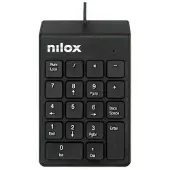 Nilox NUMERIC KEYBOARD clavier USB Espagnole Noir