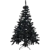 Mojawo Sapin de Noël 150 cm avec support noir