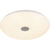 RL LIVE YOUR LIGHT Plafonnier LED rond avec télécommande GRAVITY blanc 22 W, nuances de blanc, 2600 lm, plastique, dimensions : 7,5 x 37,5 x 37,5 cm, IP20, RL