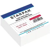Starpak Insert de cube collé blanc, 85x85 mm (85 x 85 mm)