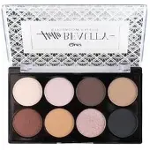 Quiz Cosmetics Hello Beauty Eyeshadow Palette Warm 96g (Des accents dorés, des tons marron riches, tons doux de pêche, tons neutres terreux)