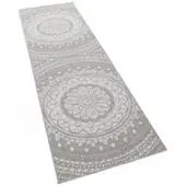 Tapis.fr Tapis d'intérieur & extérieur Breezy gris 80x250 cm