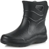 Ladeheid Femmes bottes en caoutchouc légères Eva KL027D (Noir, 39)