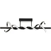 Brilliant Plafonnier design noir Amalie S