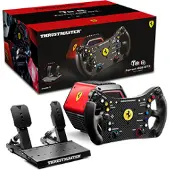 Thrustmaster T818 Ferrari 488 GT3 Simulator Noir, Rouge USB Volant + pédales Analogique/Numérique PC