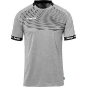 Kempa Wave 26 Short Sleeve T-shirt Gris 116 cm Enfants