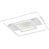 RL LIVE YOUR LIGHT Plafonnier LED, métal, blanc, mat, blanc neutre, L 35 cm