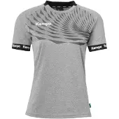Kempa Wave 26 Short Sleeve T-shirt Gris S Femme