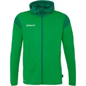 Uhlsport Squad 27 Veste à capuche Homme - Vert / Lagoon