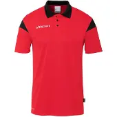 Uhlsport Squad 27 Polo Enfants - Rouge / Noir