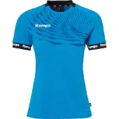 Kempa Wave 26 Short Sleeve T-shirt Bleu XS Femme