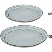 Secret De Gourmet Set d'assiettes FLOWER, 12 pc.
