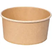 Nature Star 50 saladiers jetables Caesar 1,3 l, Contenant à usage unique, Marron