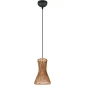 REALITY IMPORT Reality Lampe à suspendre Bijou E27 noir métal