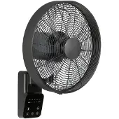 CasaFan Wandventilator Airos Eco Design Wall II Schwarz