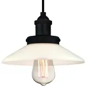 WESTINGHOUSE Suspension Abigail bronze et verre dépoli avec 1 source lumineuse