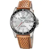 Festina Montre Calendario Titanium Silver