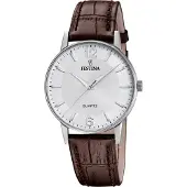 Festina Montre à affichage analogique blanc