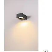SLV ESKINA FRAME WL, applique murale LED d'extérieur anthracite CCT switch 3000/4000K