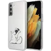 Karl Lagerfeld Cas (Samsung Galaxy S21+), Coque pour téléphone portable, Transparent