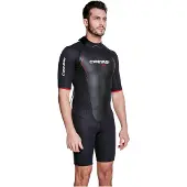 Cressi Altum 3 Mm Short Sleeve Shorty Noir 3XL Homme
