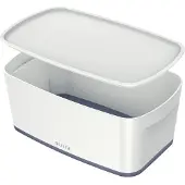 Leitz MyBox petite avec couvercle blanc (5229-40-01)