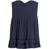 Superdry Femme Mini-robe Bustier en Dentelle Esprit Années 50 Bleu Marine Taille: 40